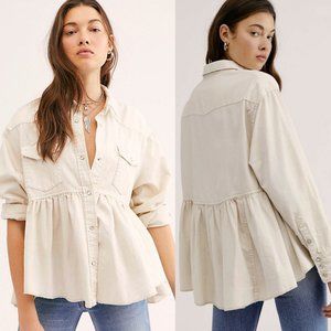 We The Free Dylan Babydoll Shirt - NWOT